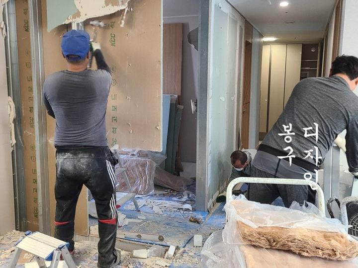 그랑시티자이2차 36평 A타입 인테리어 공사 시작합니다